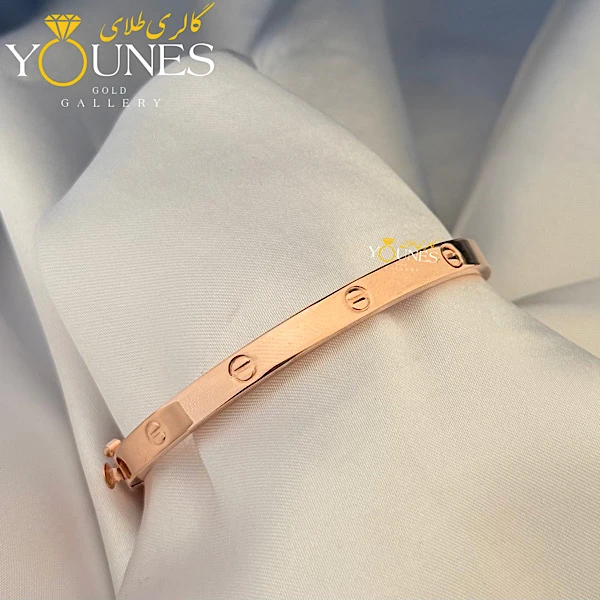 النگو طلا لاو کارتیر رزگلد